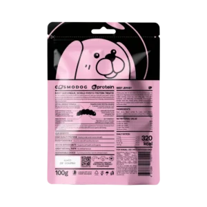 Dog Treats With Beef Jerky, 100g, E-Protein, Hypoallergenic