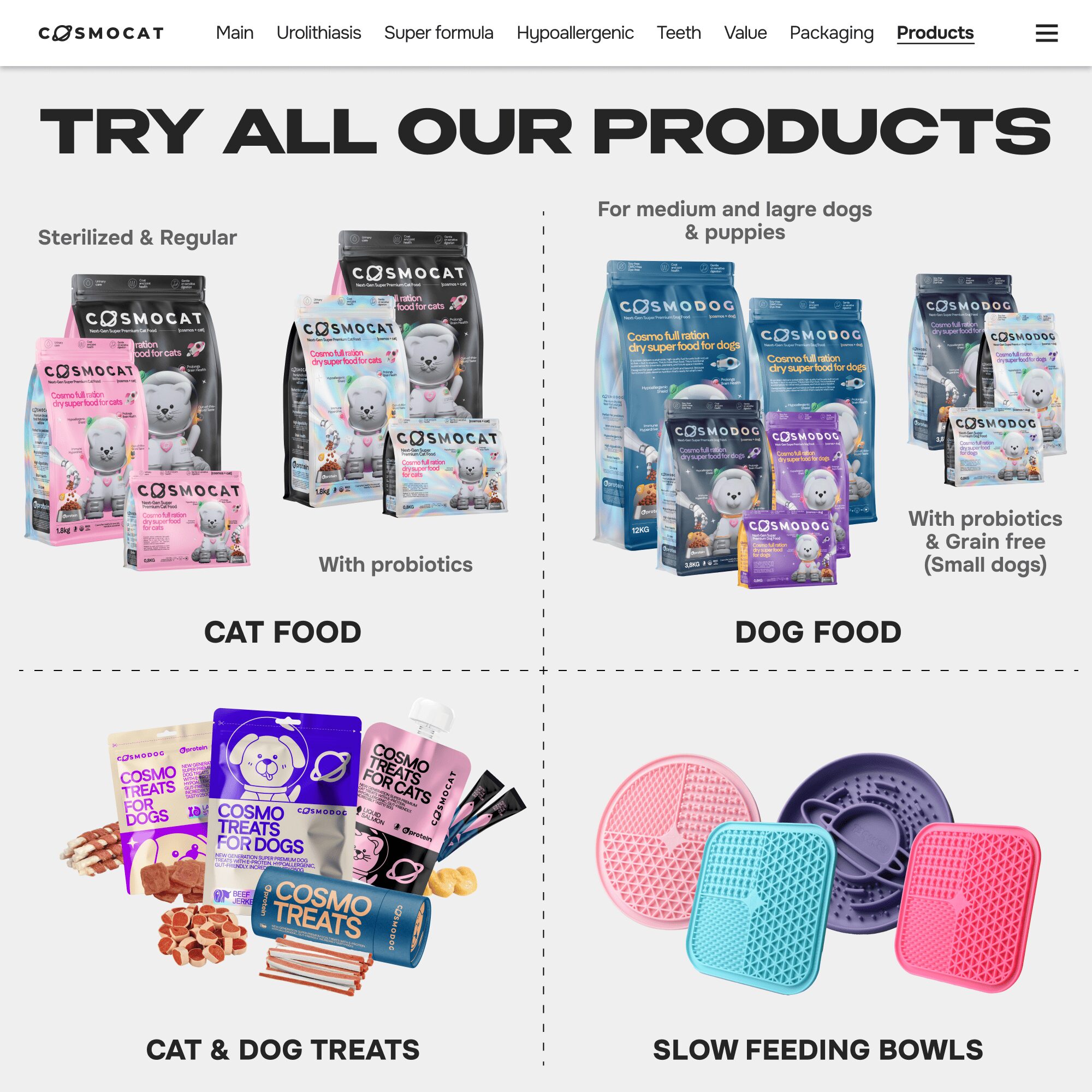 Cosmocat Dry Food Duck Regular Sterilised 0.8 KG